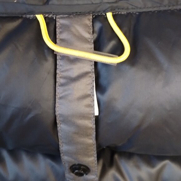 Lole Hooded Duck Down Puffer Vest Grey Size L - Picture 6 of 11